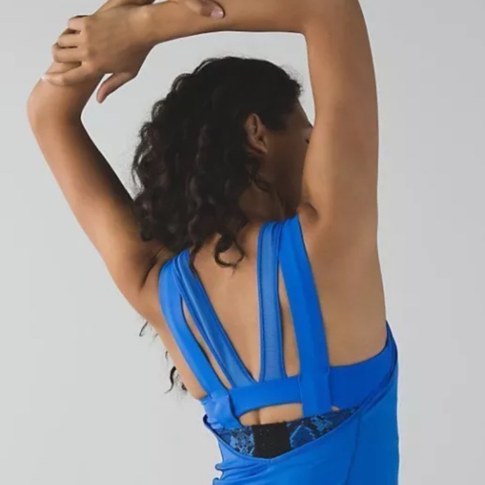 LULULEMON Super Sport Tank Pipe Dream Blue (4)